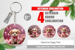 Keychain Valentine Puppy Product Image 1