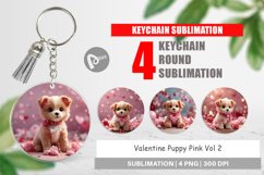 Keychain Valentine Puppy Product Image 1