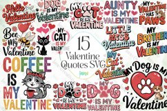 Valentine Quotes SVG PNG Clipart Product Image 1
