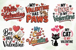 Valentine Quotes SVG PNG Clipart Product Image 4