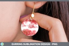 GorgeousValentine Round Earrings design.