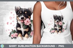 GorgeousValentine Rose Dogs Shirt design.