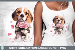 GorgeousValentine Rose Dogs Shirt design.