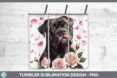 GorgeousValentine Rose Dogs Tumbler design.