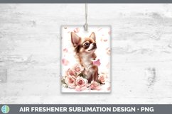 GorgeousValentine Rose Dogs Air Freshener design.