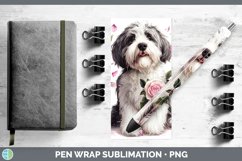 GorgeousValentine Rose Dogs Pen Wrap design.