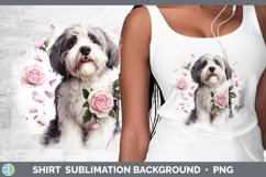 GorgeousValentine Rose Dogs Shirt design.