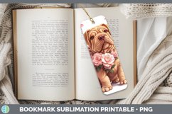 GorgeousValentine Rose Dogs Bookmark design.