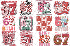 Valentine&#039;s Day PNG 6 7 Trendy Bundle Product Image 1