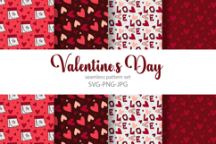 Valentine's Day seamless pattern|digital paper Product Image 1