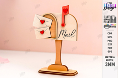 Valentine's Bench Sign with Mini Elements Laser Cut Bundle Product Image 12