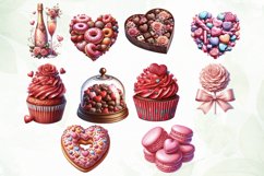 Valentine’s Day Bundle Clipart Product Image 3