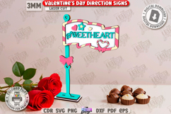 Valentine’s Day Mini Flags Laser Cut Bundle | Tabletop Decor Product Image 9