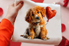Valentine's Day Couple Dog Clipart Sublimation PNG Product Image 2
