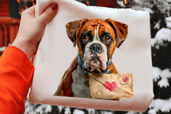 Valentine's Day Couple Dog Clipart Sublimation PNG Product Image 2