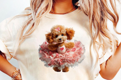 Valentine's Day Couple Dog Clipart Sublimation PNG Product Image 3