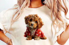 Valentine's Day Couple Dog Clipart Sublimation PNG Product Image 3