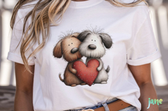 Valentine’s Day Dogs Clipart Product Image 2