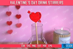 Valentine's Drink Stirrer|Cocktail Stirrer|Valentine's Signs Product Image 1