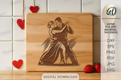 Valentine&#039;s Day Engraving Laser Cut. Valentines SVG Product Image 1