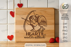 Valentine's Day Engravings Bundle Laser Cut. Valentines SVG Product Image 5