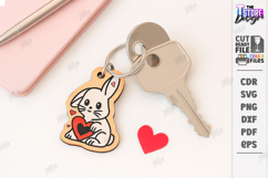 Valentine's Day Keychain | Cute Keychain | Romantic Gift SVG Product Image 1