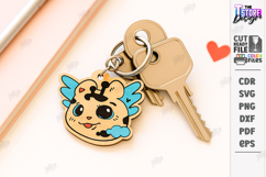 Valentine's Day Keychain | Cute Keychain | Romantic Gift SVG Product Image 1