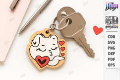 Valentine's Day Keychain | Cute Keychain | Romantic Gift SVG Product Image 1