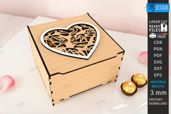 Valentine&#039;s Day Gift Boxes Laser Cut Bundle|Candy Boxes SVG Product Image 12