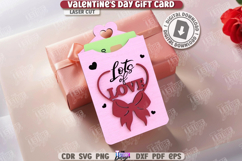 Valentine&#039;s Day Gift Tags Laser Cut Bundle|Gift Card Holders Product Image 5