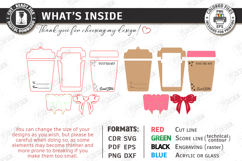 Valentine's Day Gift Card Holder Laser Cut|Romantic Gift Tag Product Image 2