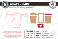 Valentine's Day Gift Card Holder Laser Cut|Romantic Gift Tag Product Image 2