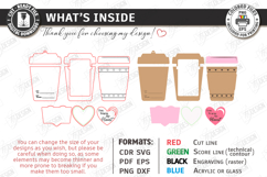 Valentine's Day Gift Card Holder Laser Cut|Romantic Gift Tag Product Image 2