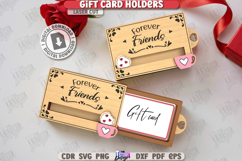 Valentine Gift Card Holders with Slider Laser Cut Bundle|CNC Product Image 7