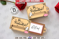 Valentine Gift Card Holders with Slider Laser Cut Bundle|CNC Product Image 10