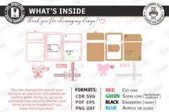 Valentine's Day Gift Card Holder Laser Cut|Romantic Gift Tag Product Image 2