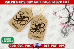 Valentine&#039;s Day Gift Tags Laser Cut Bundle | Valentines Tags Product Image 2