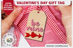 Valentine&#039;s Day Gift Tags LaserCut Bundle. Valentine&#039;s Decor Product Image 5