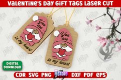 Valentine&#039;s Day Gift Tags Laser Cut Bundle | Valentines Tags Product Image 8