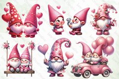 Valentine&#039;s Day Gnome Couple Sublimation Product Image 3