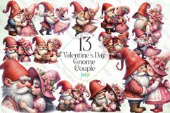 Valentine’s Day Gnome Couple Bundle Product Image 1