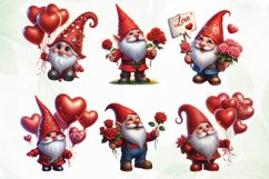 Valentine’s Day Gnome Sublimation Product Image 3