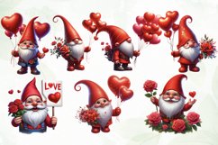 Valentine’s Day Gnome Sublimation Product Image 2