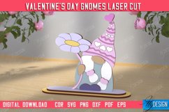 Valentine's Day Gnomes Laser Cut Bundle. Valentines Decor Product Image 8