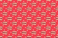 Valentine's Day heart seamless pattern|digital paper Product Image 2