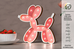Valentine&#039;s Day Led Nightlights Bundle Laser Cut Product Image 2
