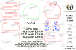 Valentine&#039;s Day Led Stand Laser Cut. Night Lamp SVG Product Image 2