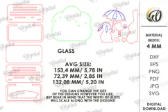 Valentine's Day Led Stand Laser Cut. Night Lamp SVG Product Image 2