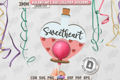 Valentine’s Day Lollipop Holders Laser Cut Bundle|Gift Idea Product Image 9