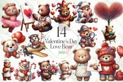 Valentine's Day Love Bear Bundle Product Image 1